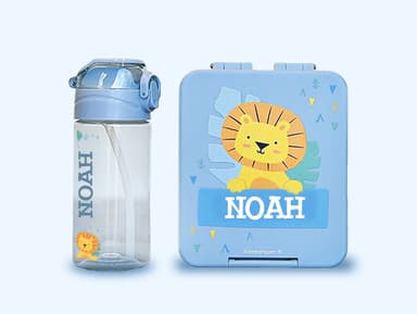 Broodtrommel met naam Thema