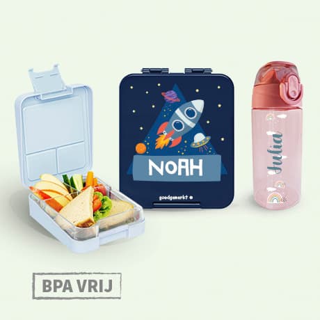Lunchset – Broodtrommel & Drinkfles