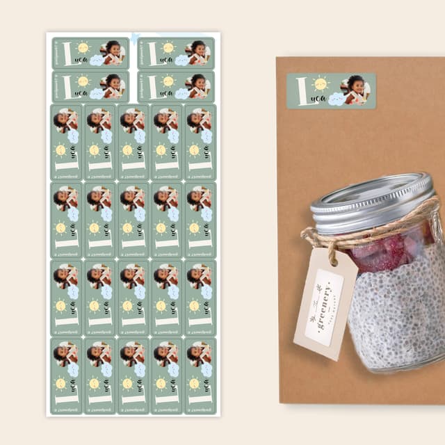 Assortiment "Ontwerp je eigen" stickers