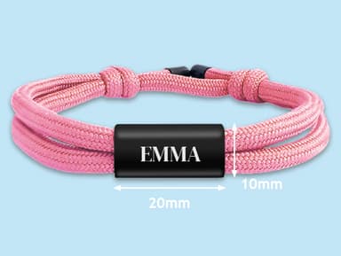 Gepersonaliseerd Naambandje – Luxe