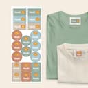 Kledingsticker voordeelsets