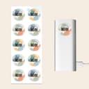 Doming Labels Design